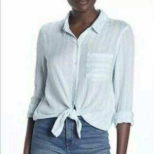 Nordstrom Abound top Button Down top size S